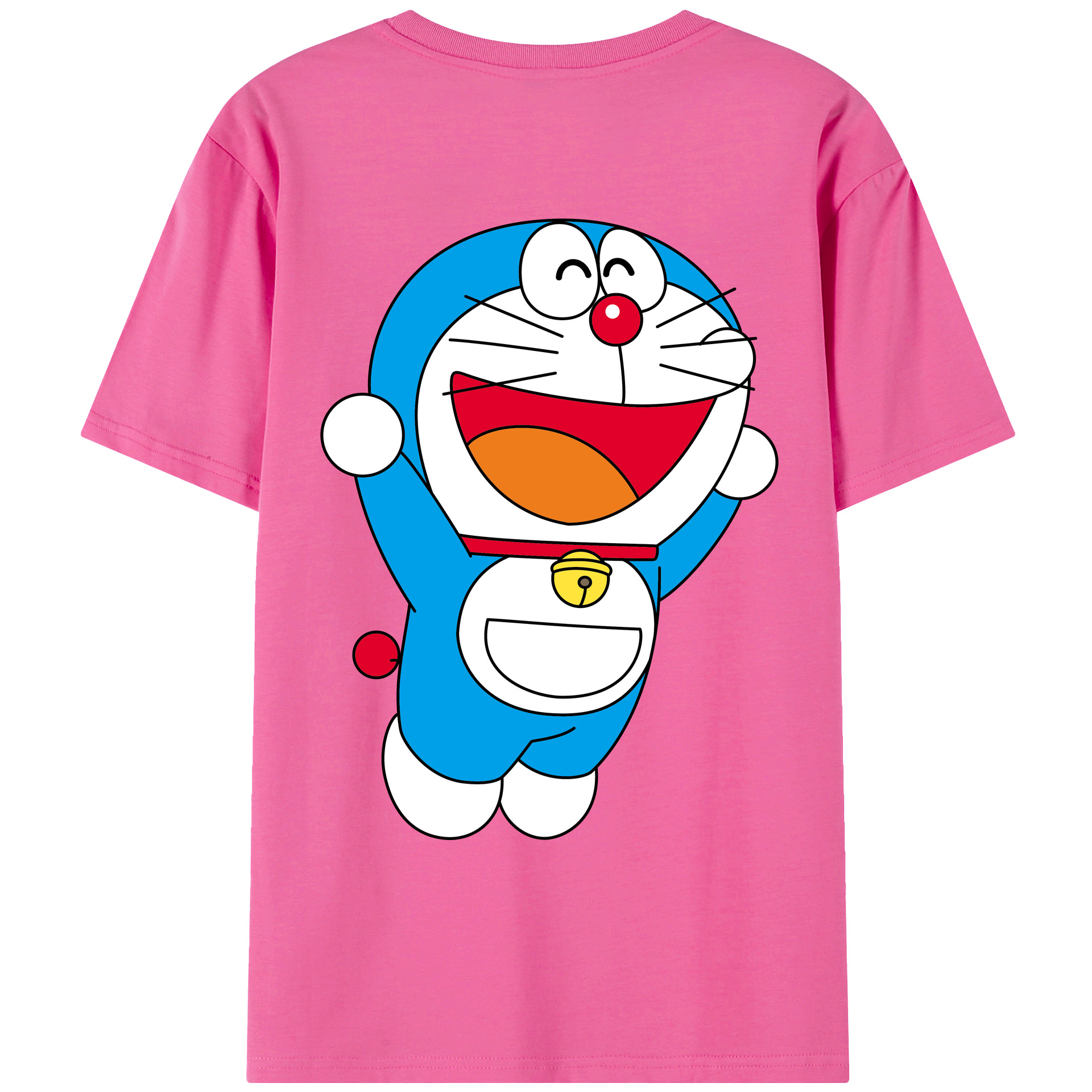 （画像用） ドラえもん Doraemon レディース半袖Tシャツ(バックプリント)